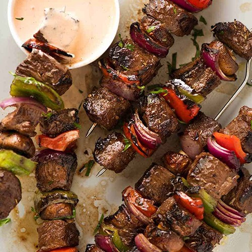 Beef Kebabs - Tapioca Delight